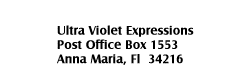 PO Box 1553, Anna Maria, FL 34216  941-778-9503